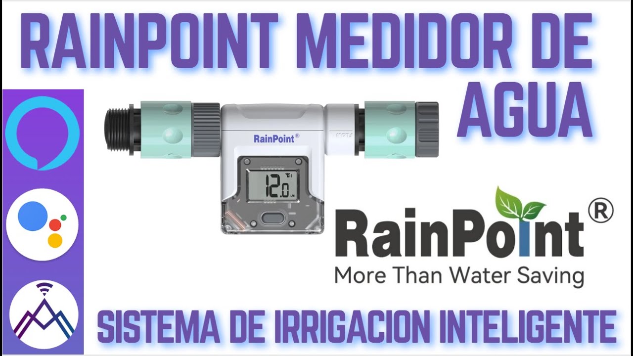 ✅Medidor  de agua Rainpoint