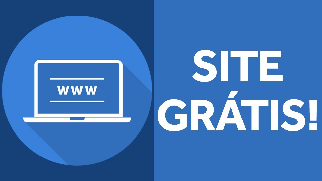 Como Criar Um Site GRÁTIS Em 5 Minutos!