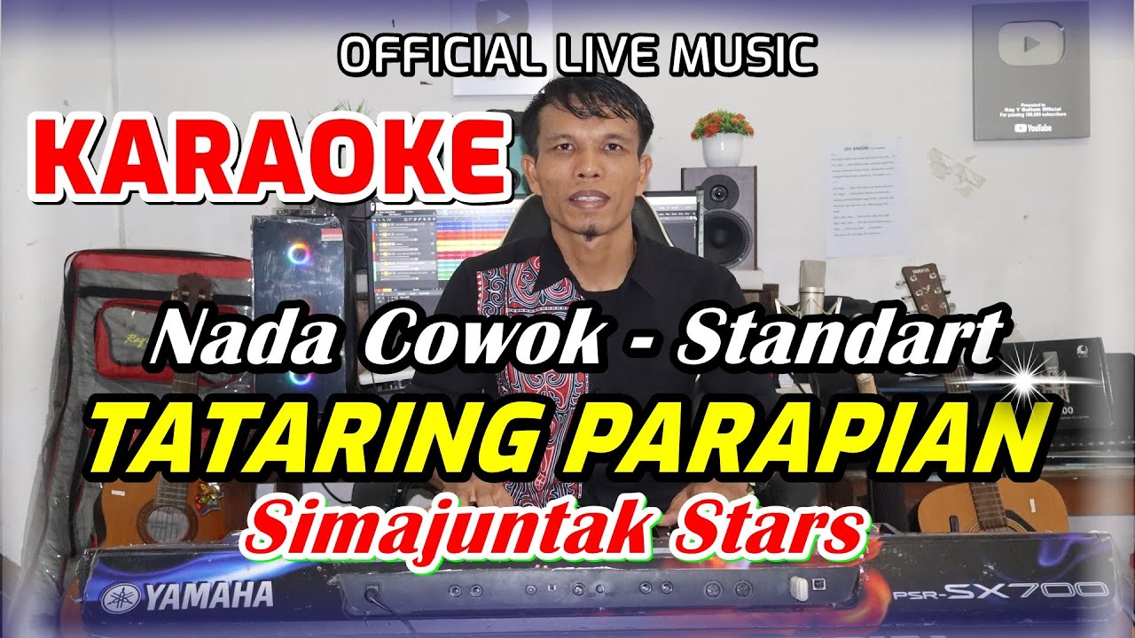 KARAOKE TATARING PARAPIAN  - NADA STANDART PRIA - E = DO