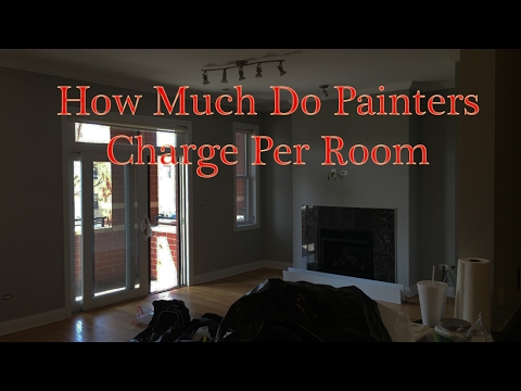 How Much Do Painters Charge Per Room Call 773 575 8172