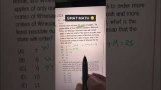 GMAT MATH