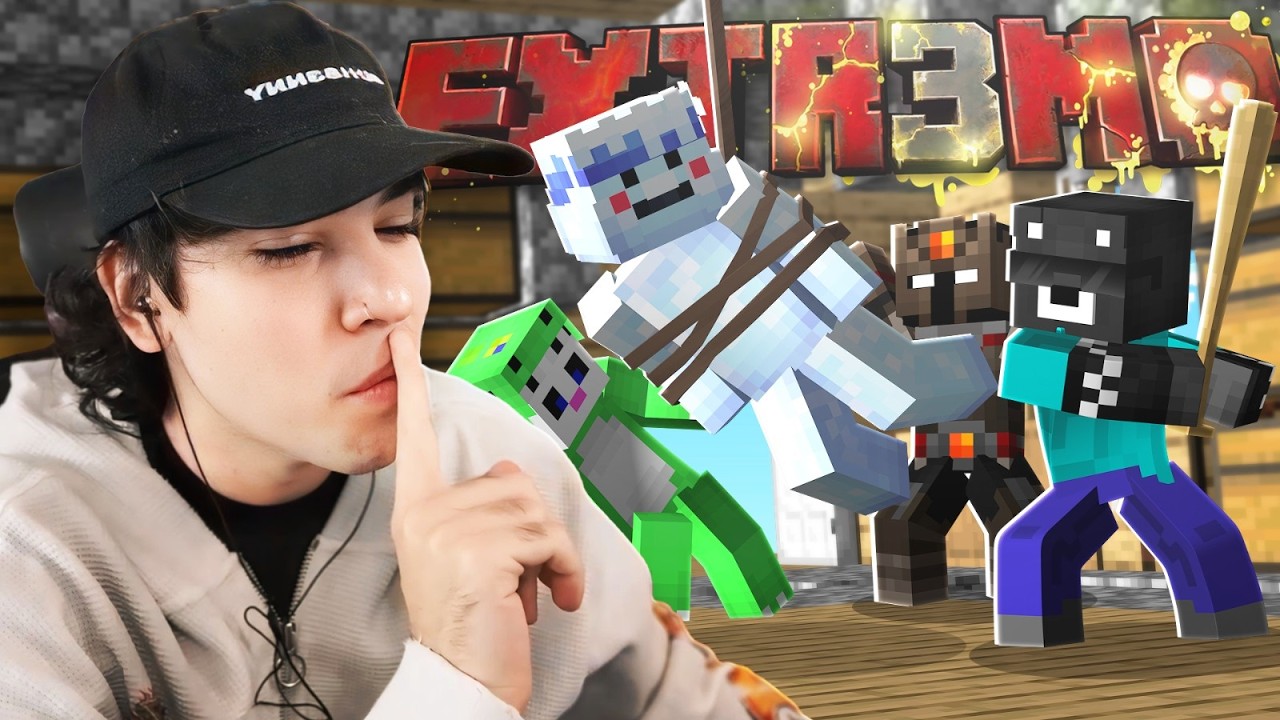 LO ATRAPAMOS en la BASE en MINECRAFT EXTREMO