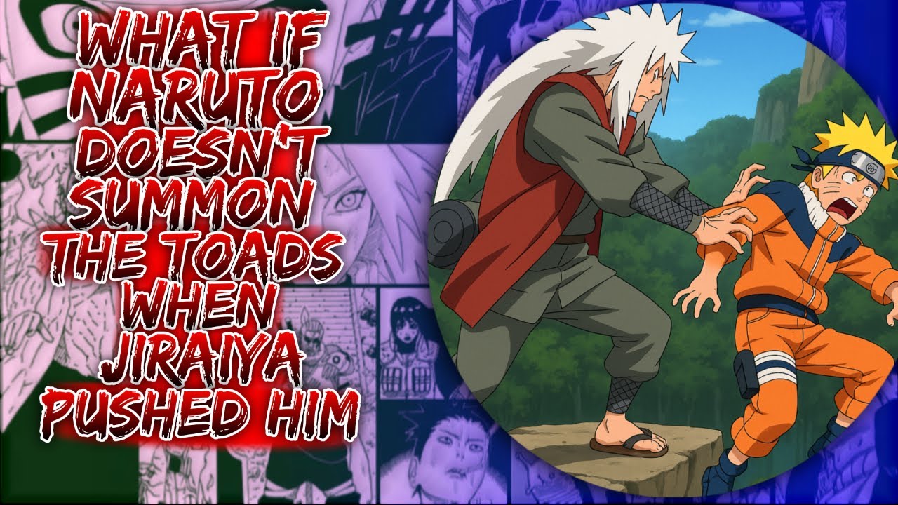 What if Naruto Doesn't Summon The Toads When Jiriya Pushed Him ||