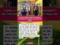CAMILLA BANNED! William Denies Her Throne At Parliament Opening 🚫 #RoyalNews #PrinceWilliam #Quee