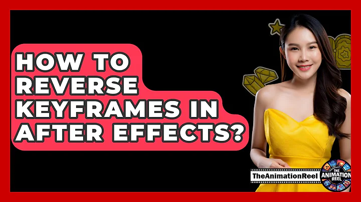 How To Reverse Keyframes In After Effects? - The Animation Reel