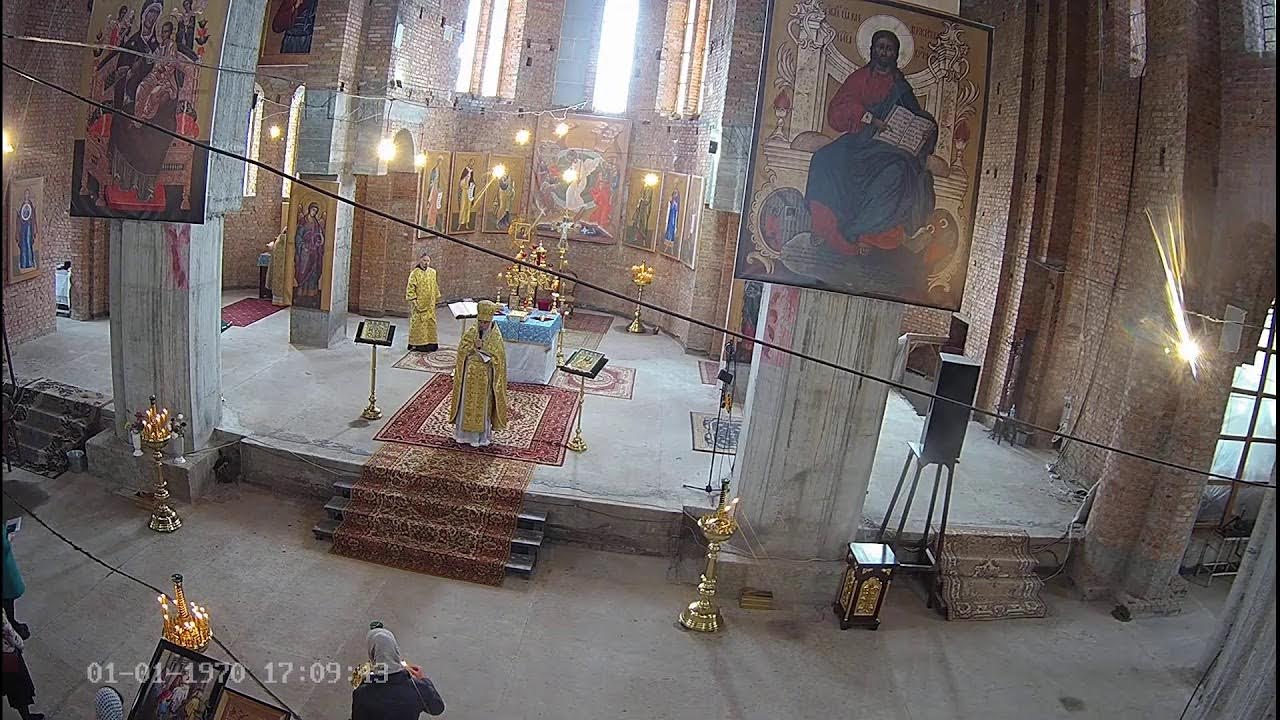 Подъем к Шамординскому храму