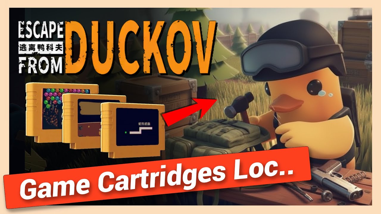 Soda Crisis | Duck Miner | Snake Force Game Cartridge Location in Escape From Duckov