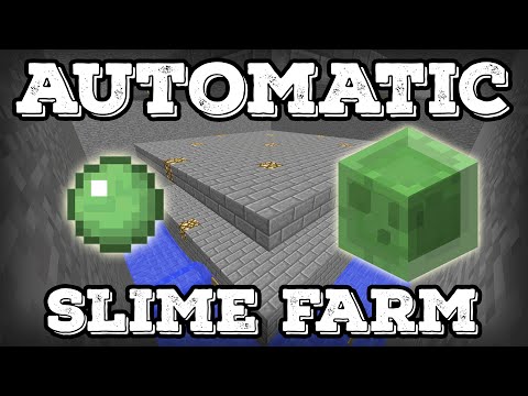 Minecraft Tutorial Automatic Slime Farm Minecraft 115
