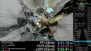 Final Fantasy XIII Trilogy - Trilogy% Speedrun - 12:23:53 [Part 2/2] [Streamed August 24, 2014]