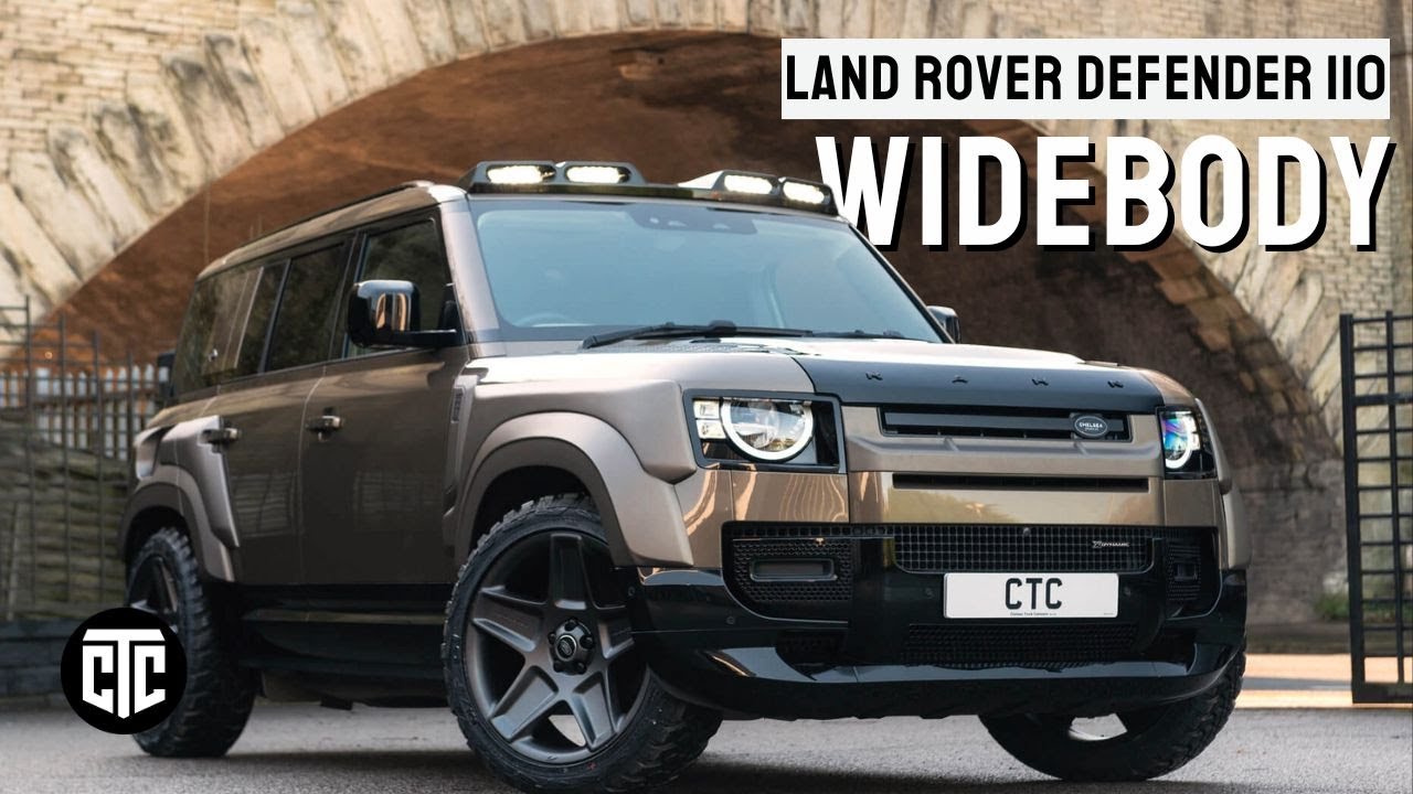 The Gondwana Stone Land Rover Defender 110 Widebody by CTCo - YouTube