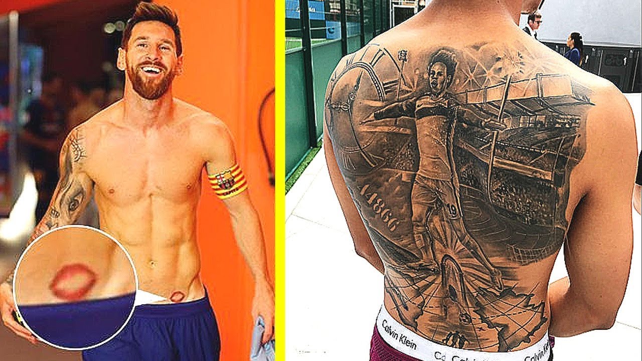 What are the best soccer player tattoos From Ibrahimovics lion to Messis  Jesus depiction  Goalcom India