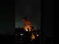 Russian kamikaze drone, similar to a Shahed-type, struck a residential building and exploded in Kyiv