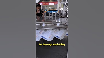 Full automatic spout pouch filling and capping machine#spoutpouchfillingmachine #pouchfillingmachine