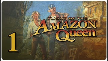 FLIGHT OF THE AMAZON QUEEN (ESPAÑOL) – PARTE 1 — (MS-DOS 1995)