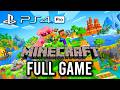 Minecraft PS4 PRO Bedrock Edition FULL GAME Walkthrough Minecraft PS4 PRO Bedrock Edition FULL GAME Walkthrough