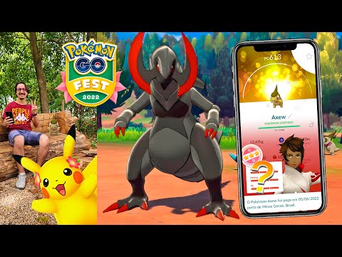 VAZOU TUDO DA GO FEST 2022! Shaymin LIBERADO, Axew SHINY Liberado e mais!  Pokémon GO 