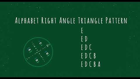 99 Alphabet Right Angle Triangle Pattern without any pre-defined method using while loop in Python