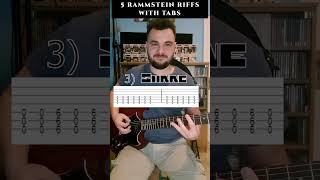 5 Rammstein Riffs With Tabs