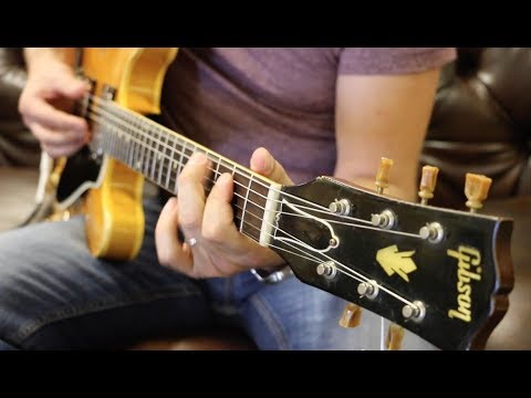 Guy King playing a 1960 Gibson ES-335TDN here at Norman's Rare Guitars ...