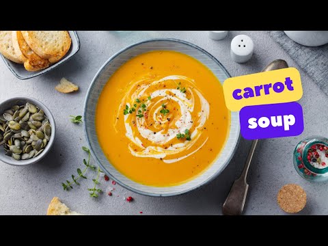 Creamy Carrot Soup with Ginger (Vegan Recipe) | The Frugal Chef