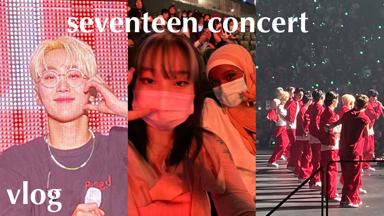 seventeen be the sun in newark | carat concert vlog | 세븐틴 미주투어 콘서트 캐럿 브이로그