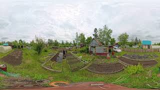 Insta360 x4 Тест, Таймлапс | Дачный Таймлапс | Timelapse of a Summer Cottage