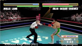 How to play as the referee Mills Lane in Knockout kings 2000 (Cheats)