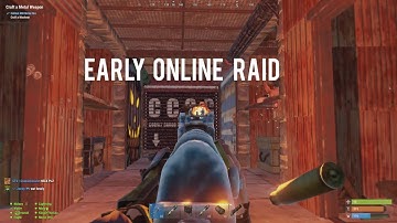 BP Wipe Online Raid On Rustafied Main | Rust