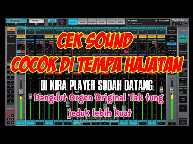 Cek sound Dangdut Tak tung Original orgen cocok di tempat_HAJATAN_ class=