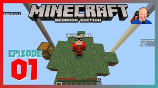 4 Pillar Survival SkyBlock with Jomica -01- Minecraft Bedrock Edition screenshot 1