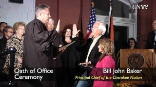Principal Chief Bill John Baker ~ Oath of office
