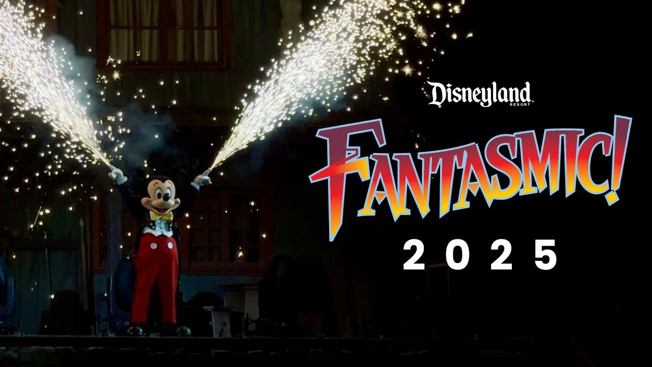 [4K] "Fantasmic!" FULL SHOW - Disneyland Resort 2025