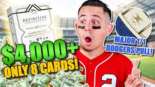 I Ripped A MASSIVE $4,000+ BOX With ONLY 8 CARDS And Hit  1/1! 😤