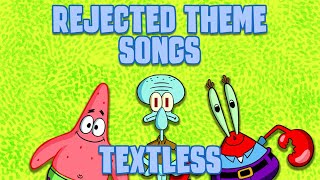 Textless Spongebob Rejected Theme Song Remakes