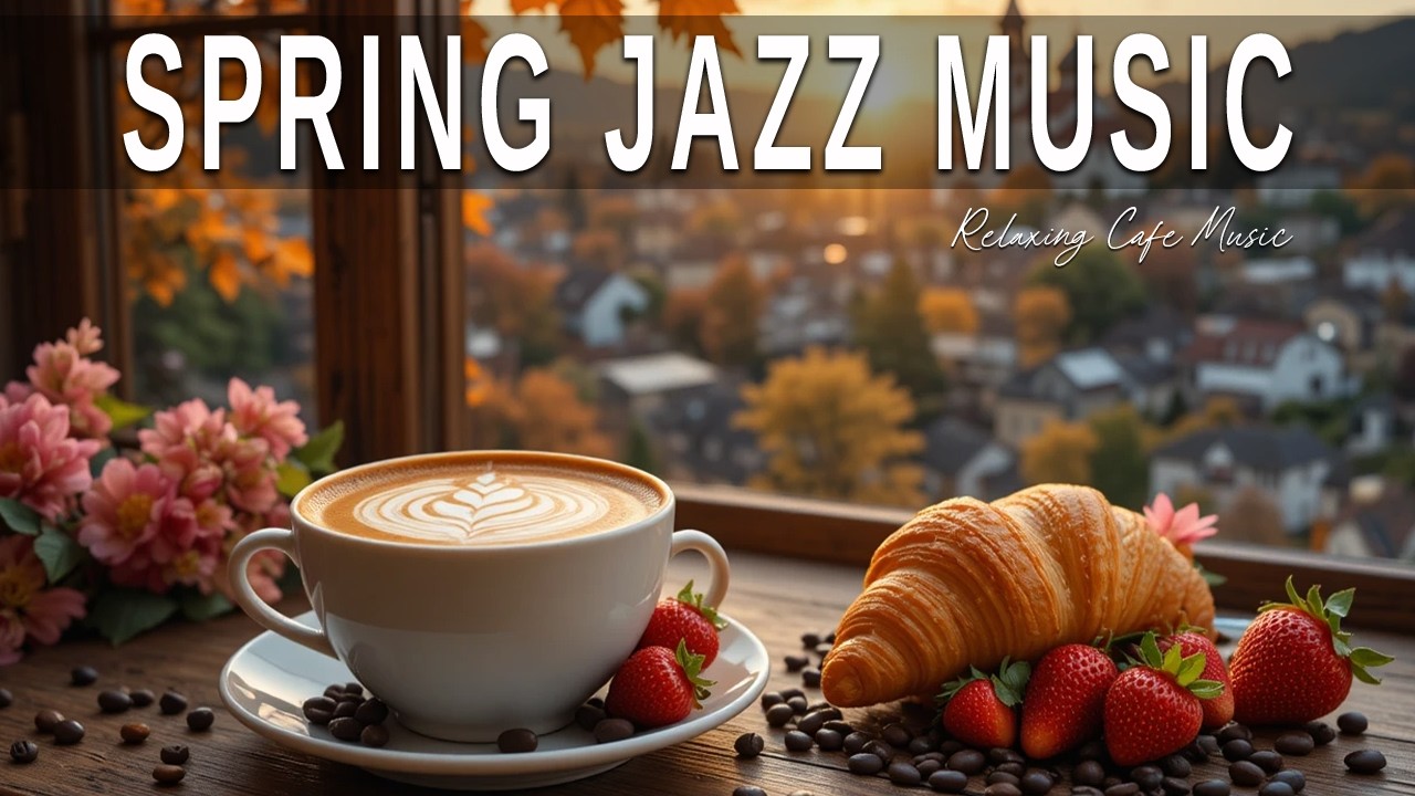 Spring Jazz Music ☕ Bossa Nova instrumental for Happy Moods, Work & Study