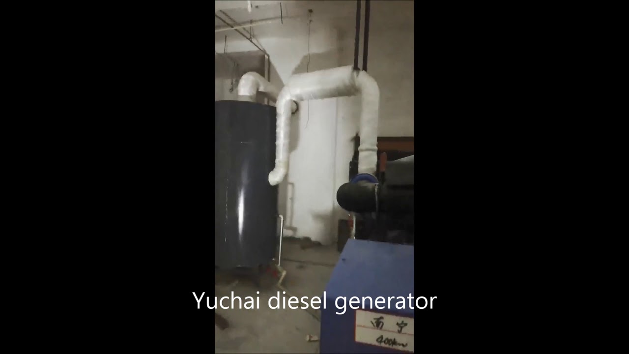 The Engineer is Commissioning Chinese Generators--Shangchai Genset /Yuchai Genset