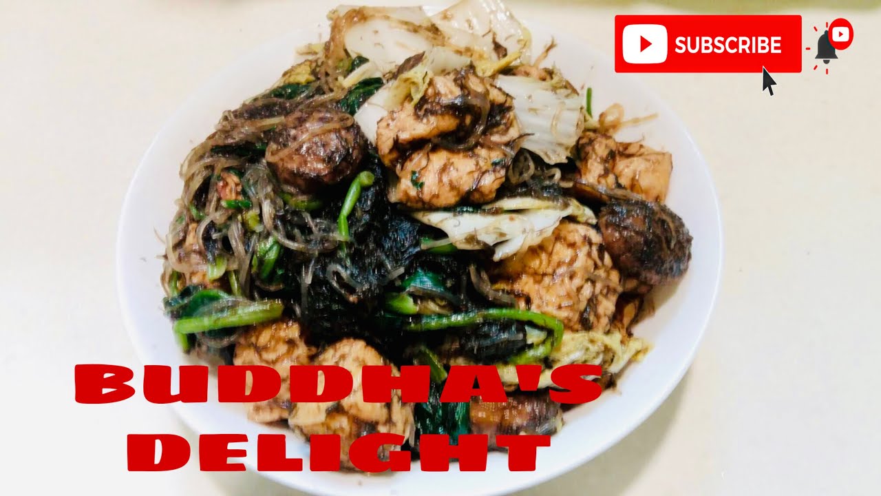buddha's delight/vegan chinese buddha's delight recipe/ YouTube