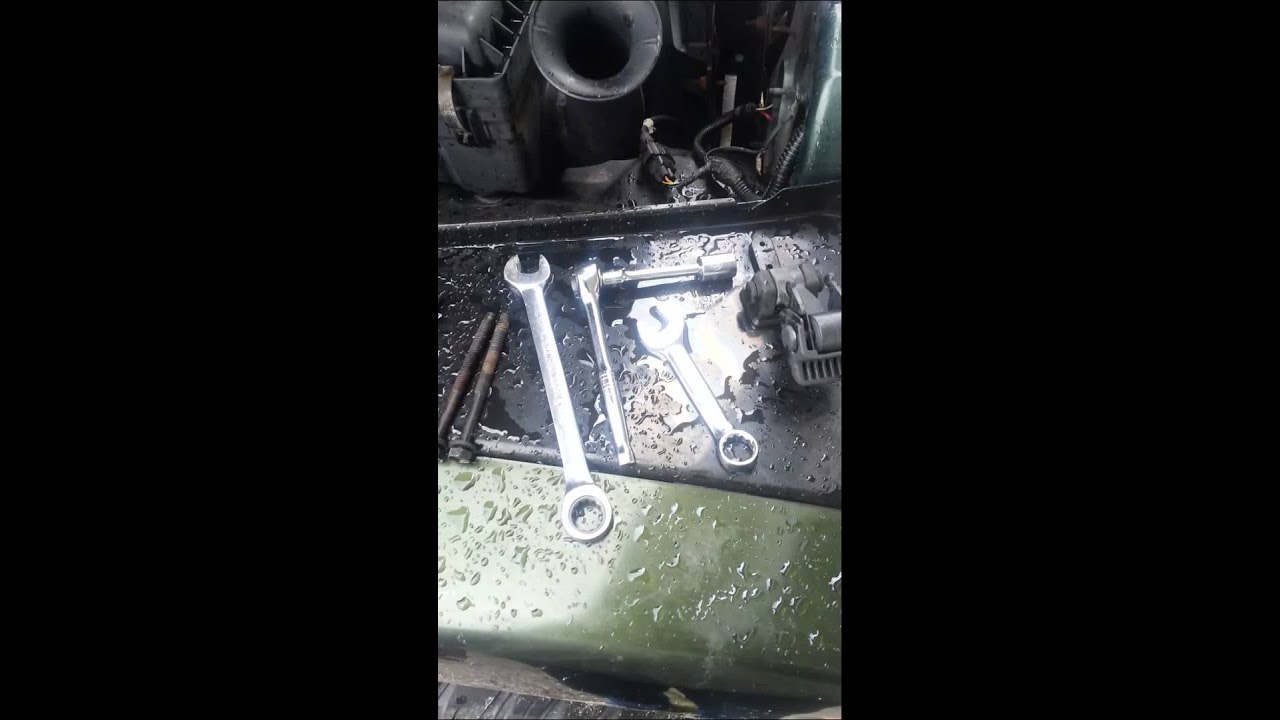 1997 Jeep Tj Power steering pump repair Part 3 of 3 - YouTube