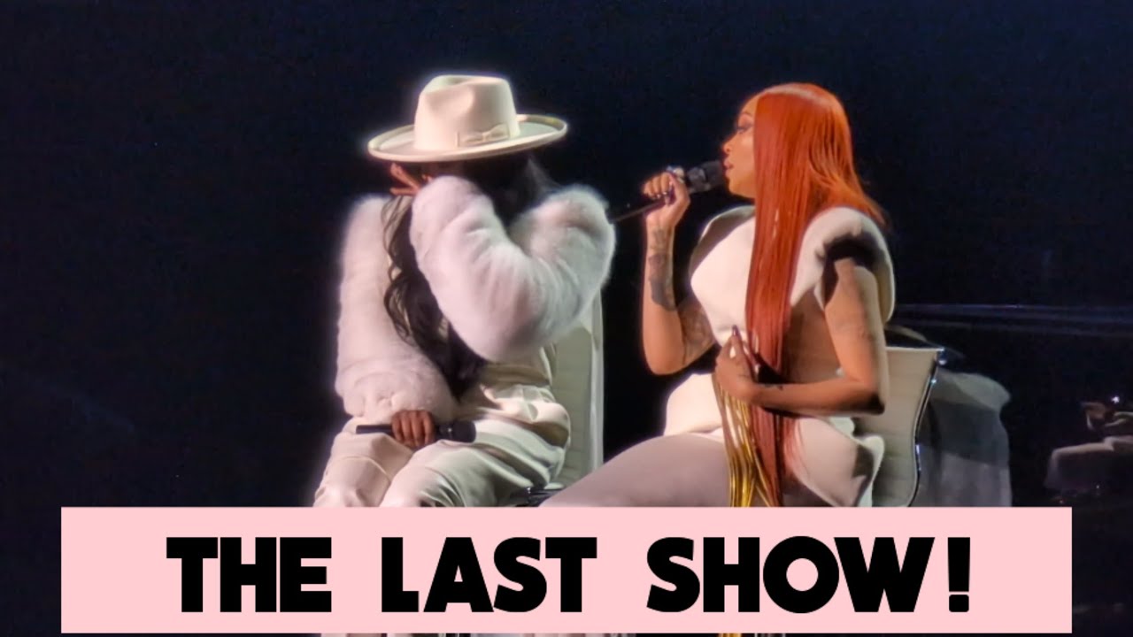 BRANDY COULDN'T CONTROL HER EMOTIONS AS THE TOUR ENDS!