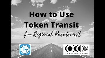 Token Transit How To - Regional Paratransit