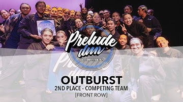 (2ND PLACE) OUTBURST [FRONT ROW] | Prelude DMV 2025 | #PreludeDMV2025