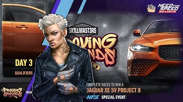 Jaguar XE SV Project 8 | Day 3  Qualifiers | NFS No Limits: Proving Grounds