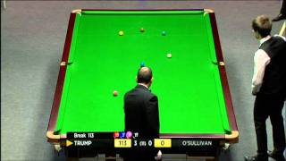 BBC 2 Snooker Judd Trump beats the Rocket Ronnie O' Sullivan