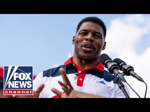 Live: herschel walker holds a campaign rally