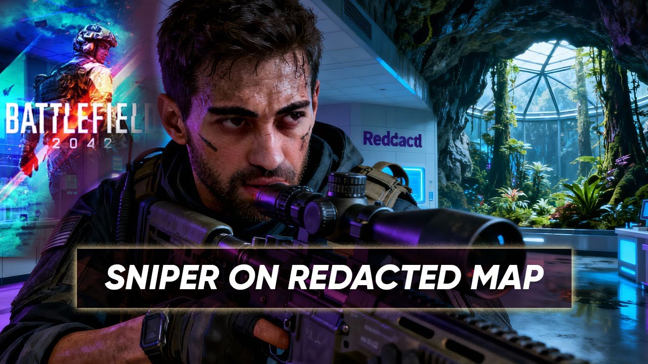 Battlefield 2042 - Holding the Line with Sniper in Redacted