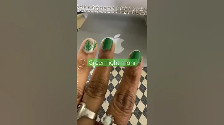 Green with accent