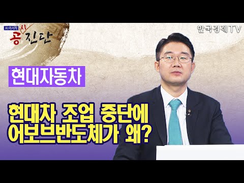 현대차 조업 <strong>중단에</strong> 어보브반도체가 왜? / 공진단 / 한국경제TV