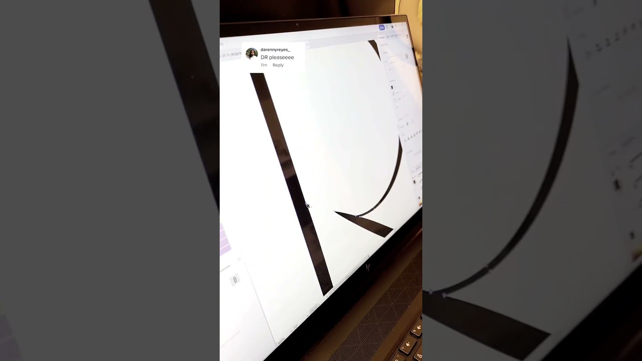 Design with us ✨ The letters D+R as a logo