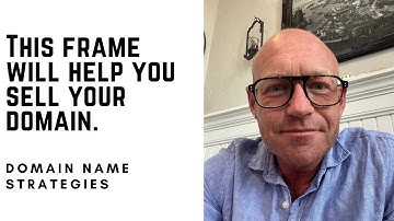 If you are looking to sell a domain name - watch this first.
