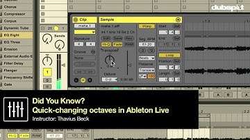 Ableton Live Tips w/ Thavius Beck: 